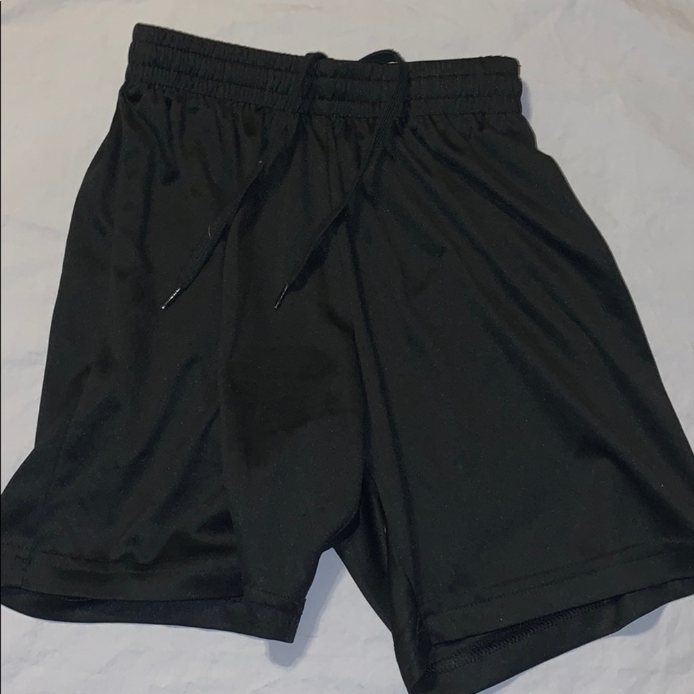 Boys Black Athletic Shorts Size Youth Small